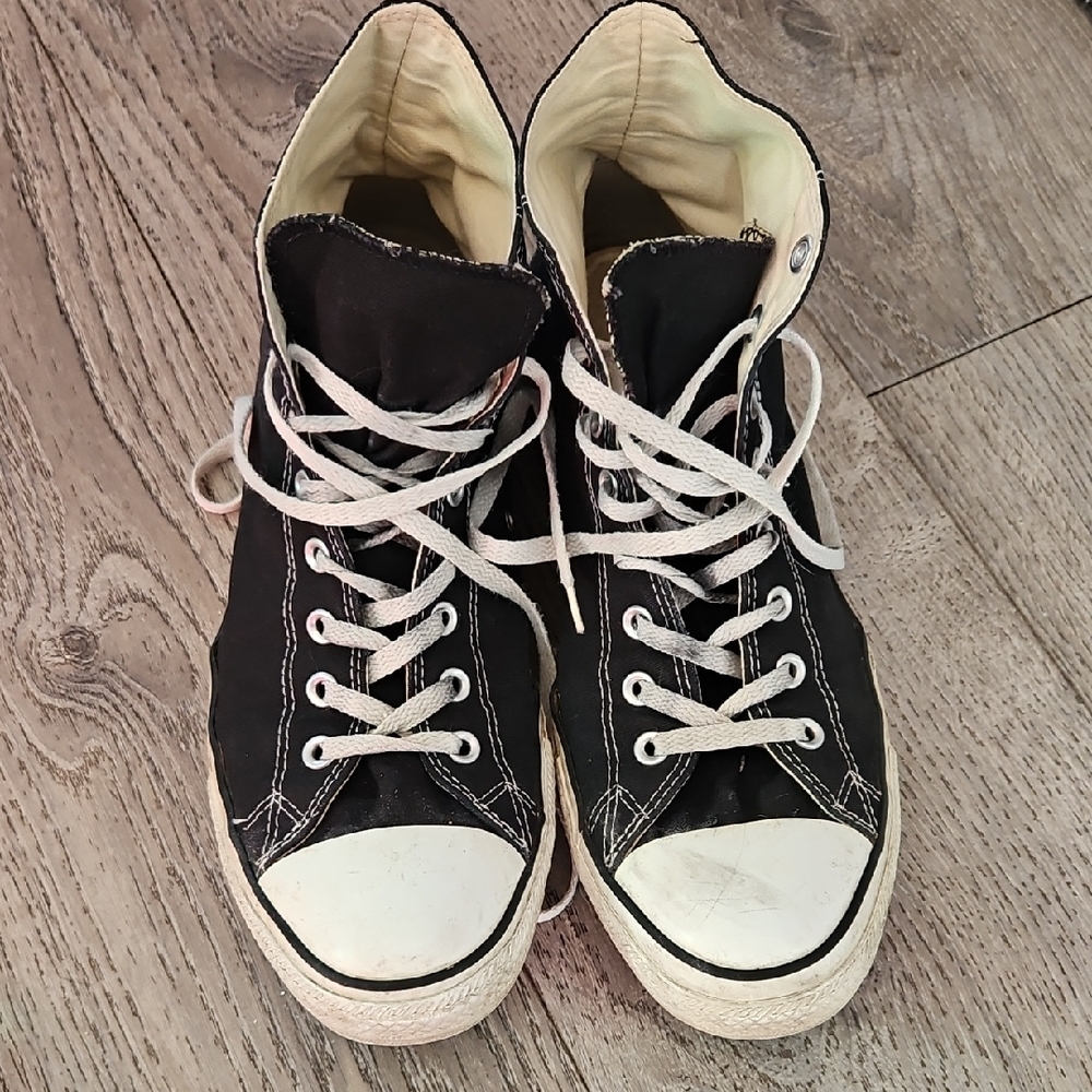 Black High-Top Converse